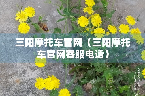 三阳摩托车官网（三阳摩托车官网客服电话）