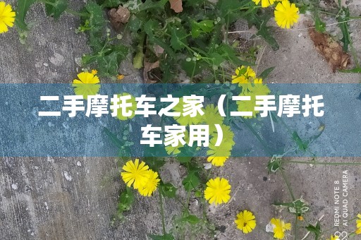 二手摩托车之家（二手摩托车家用）