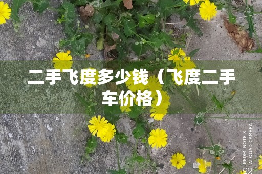 二手飞度多少钱（飞度二手车价格）