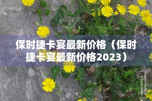 保时捷卡宴最新价格（保时捷卡宴最新价格2023）