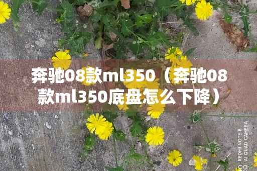 奔驰08款ml350（奔驰08款ml350底盘怎么下降）