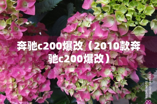 奔驰c200爆改（2010款奔驰c200爆改）