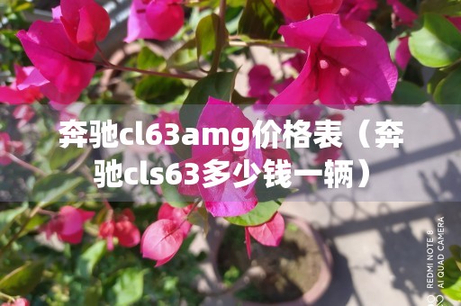 奔驰cl63amg价格表（奔驰cls63多少钱一辆）