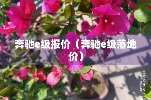 奔驰e级报价（奔驰e级落地价）