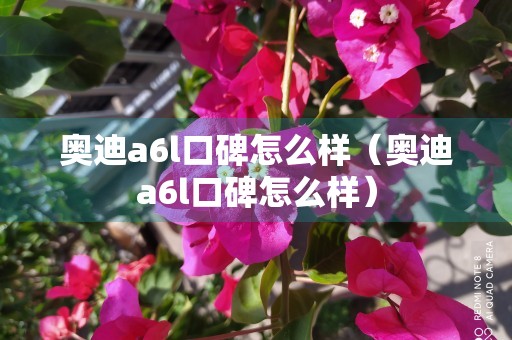 奥迪a6l口碑怎么样（奥迪a6l口碑怎么样）