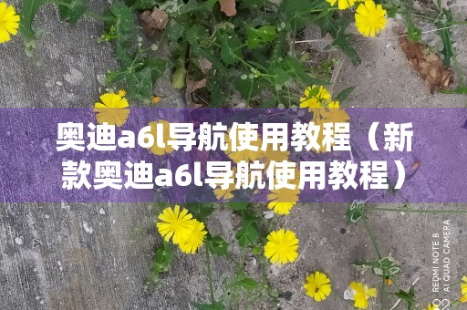 奥迪a6l导航使用教程（新款奥迪a6l导航使用教程）