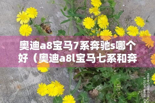 奥迪a8宝马7系奔驰s哪个好（奥迪a8l宝马七系和奔驰s级哪个好?）