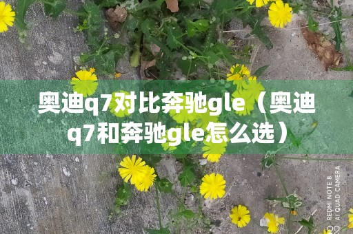 奥迪q7对比奔驰gle（奥迪q7和奔驰gle怎么选）