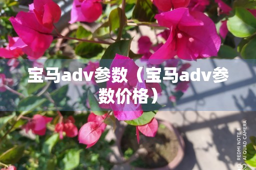 宝马adv参数（宝马adv参数价格）