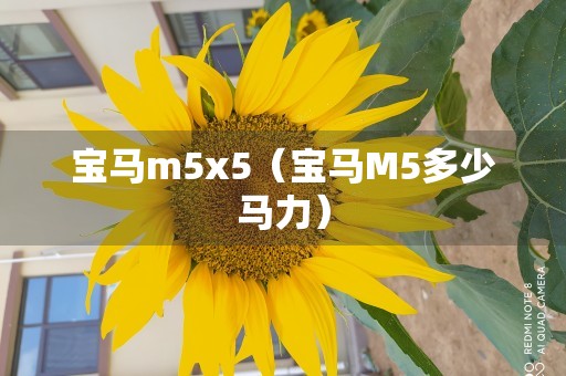 宝马m5x5（宝马M5多少马力）