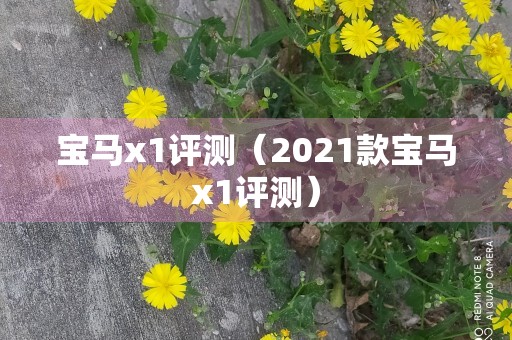 宝马x1评测（2021款宝马x1评测）