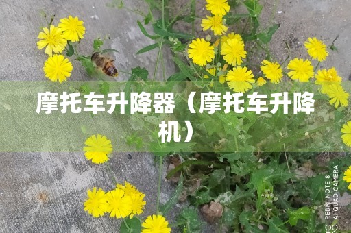 摩托车升降器（摩托车升降机）