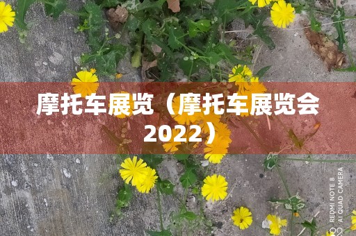 摩托车展览（摩托车展览会2022）