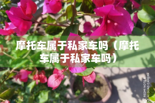 摩托车属于私家车吗（摩托车属于私家车吗）