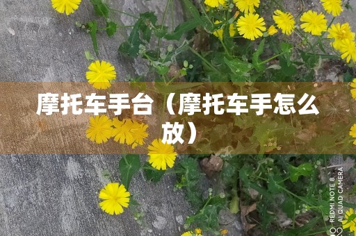 摩托车手台（摩托车手怎么放）