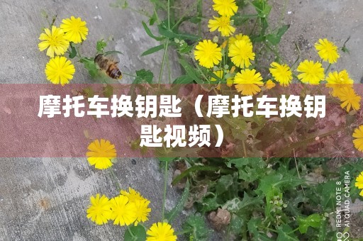 摩托车换钥匙（摩托车换钥匙视频）