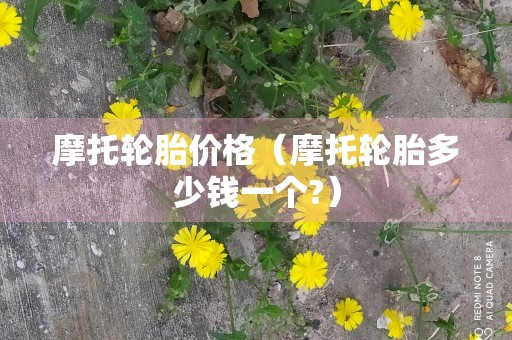 摩托轮胎价格（摩托轮胎多少钱一个?）