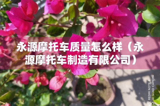 永源摩托车质量怎么样（永源摩托车制造有限公司）