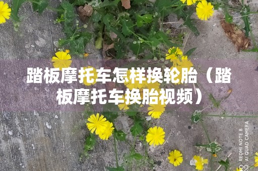 踏板摩托车怎样换轮胎（踏板摩托车换胎视频）