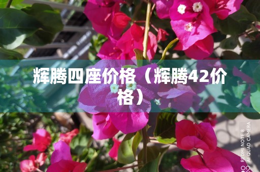 辉腾四座价格（辉腾42价格）