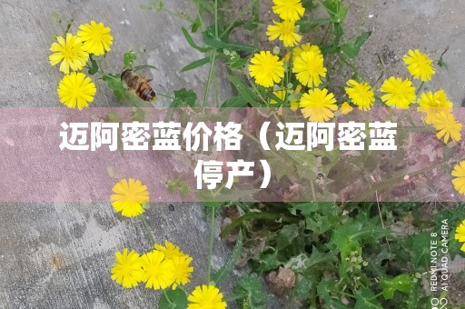 迈阿密蓝价格（迈阿密蓝 停产）