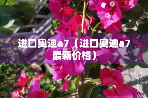 进口奥迪a7（进口奥迪a7最新价格）