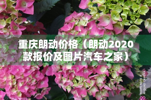 重庆朗动价格（朗动2020款报价及图片汽车之家）