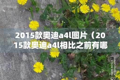 2015款奥迪a4l图片（2015款奥迪a4l相比之前有哪些变化）