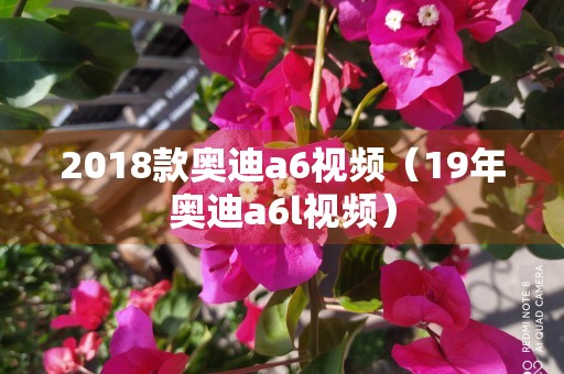 2018款奥迪a6视频（19年奥迪a6l视频）