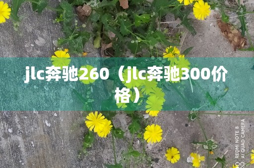 jlc奔驰260（jlc奔驰300价格）